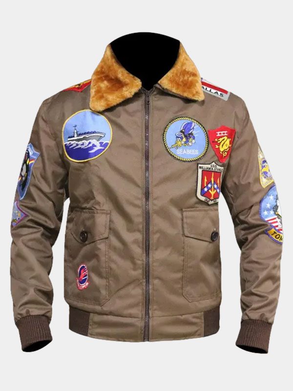 Top Gun Tom Cruise Jet Fighter Bomber Jacket