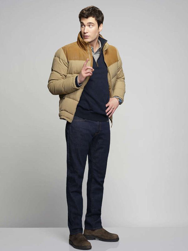 Tv Series Resident Alien Mayor Ben Hawthorne Puffer Jacket