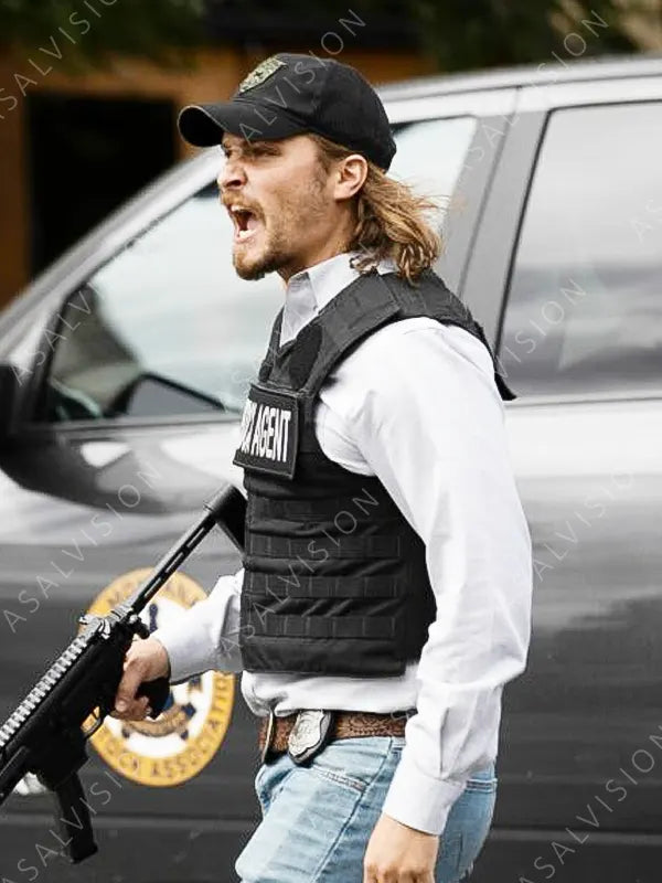 Tv Series Yellowstone Black Vest
