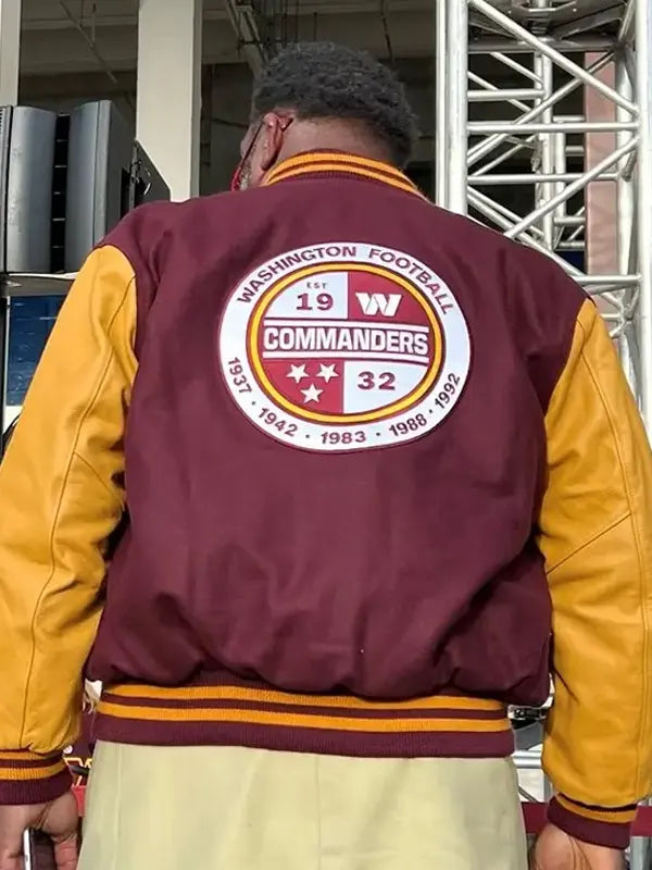 Washington Commanders Varsity Jacket
