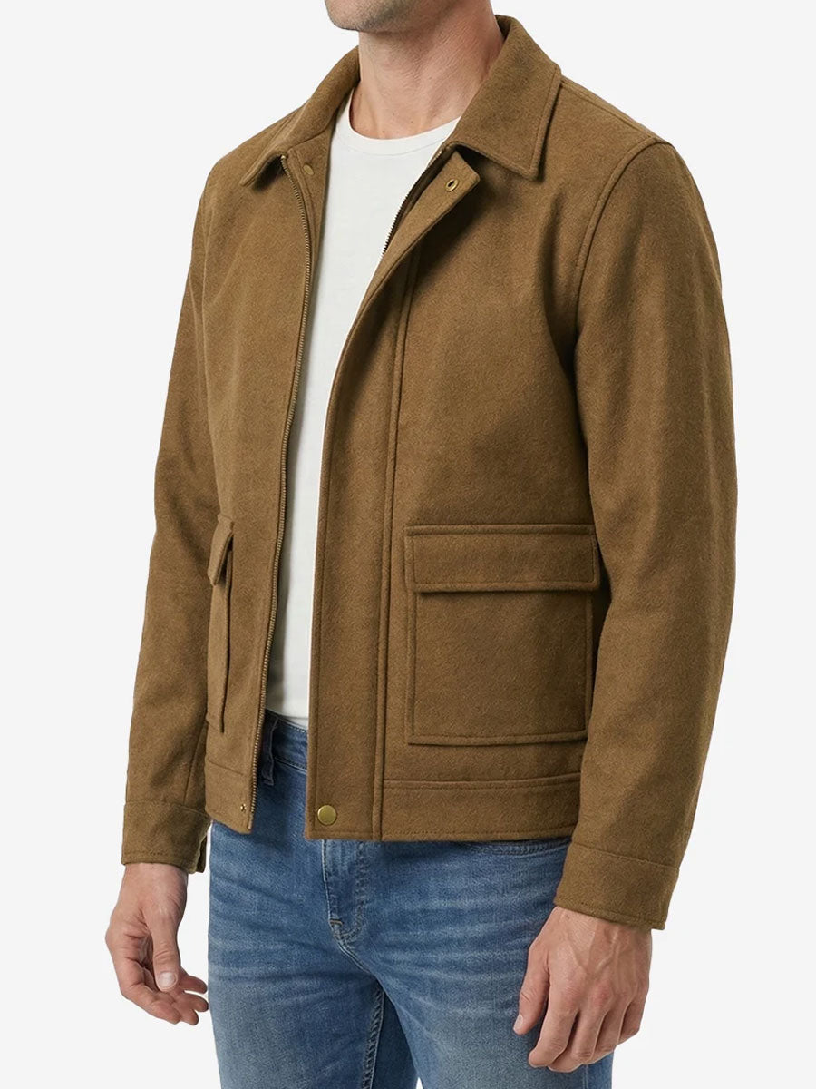Wool Blend Jacket For Sale
