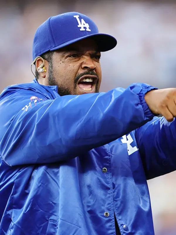 World Series Ice Cube Los Angeles LA Dodgers Jacket