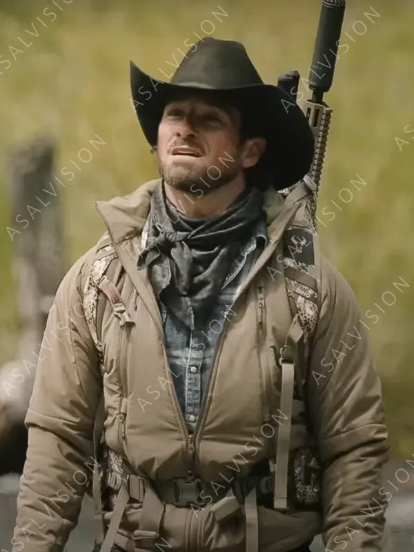 Yellowstone Season 5 Ryan Beige Jacket