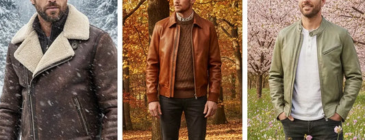 Seasonal Guide: Best Leather Jackets for Winter, Fall and Spring