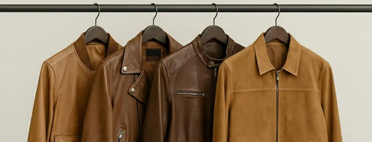 The Best Brown Leather Jackets for Different Body Types