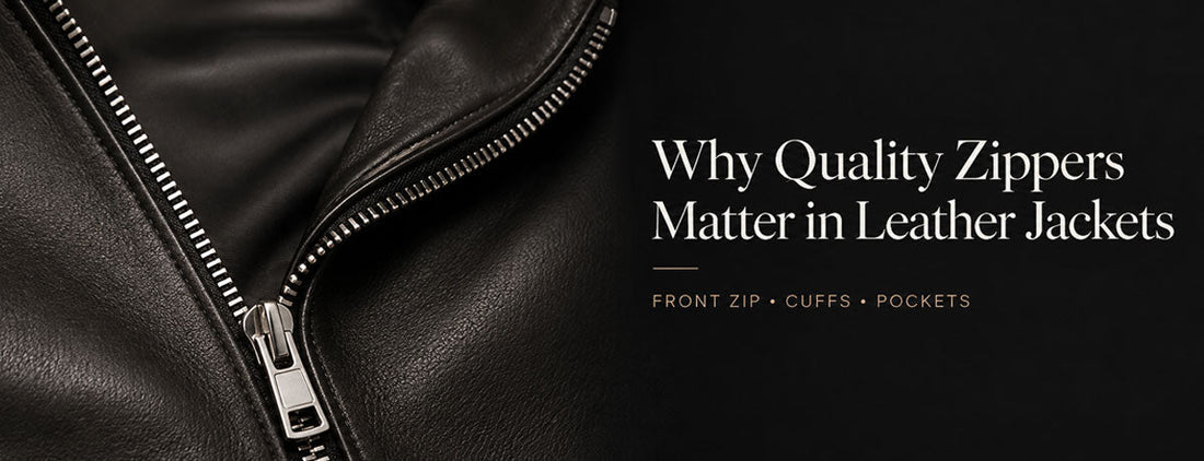 Quality Zippers Importance In Leather Jackets