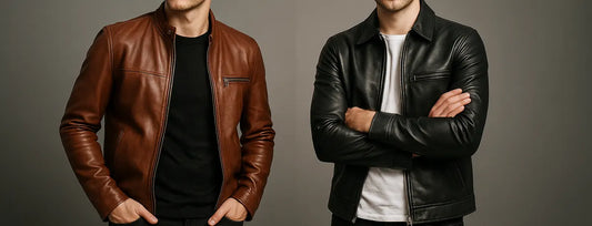Brown vs Black Leather Jacket: Which Color Fits You the Best?