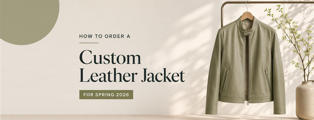 How to Order a Custom Lightweight Leather Jacket for Spring 2026
