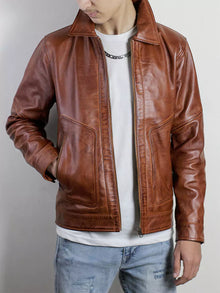 Men's Brown Leather Jackets