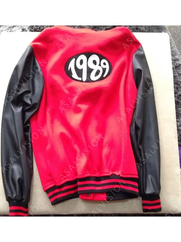 1989 Taylor Swift Varsity Bomber Hooded Jacket