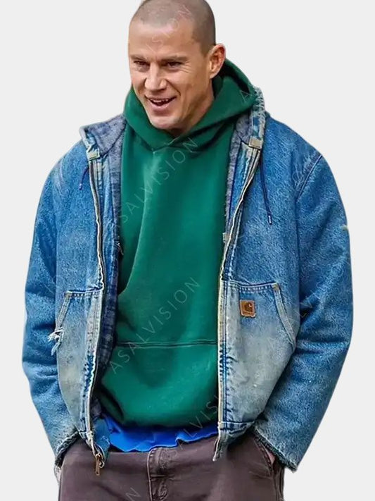 Mike Lane Magic Mike’s Last Dance Denim Hooded Jacket