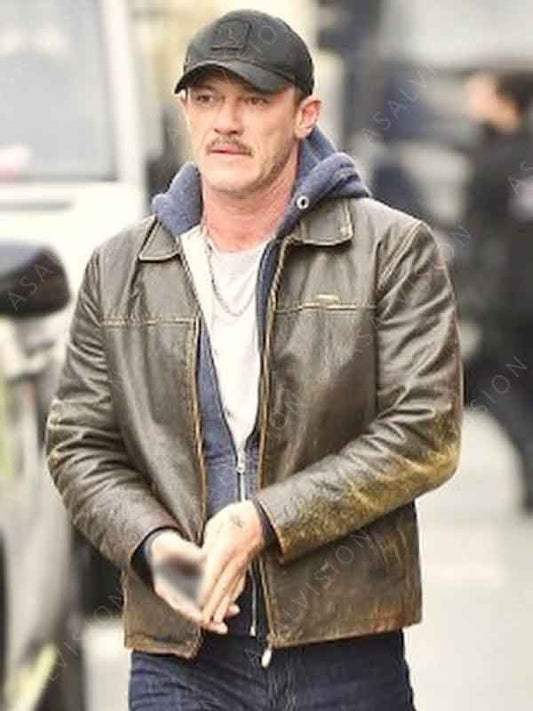 5lbs Of Pressure 2024 Luke Evans Leather Jacket