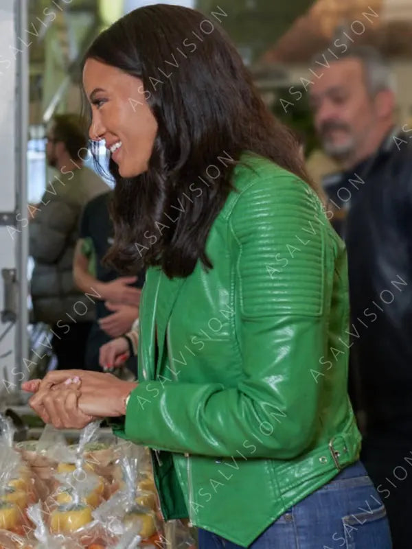 A Pinch Of Portugal 2023 Anna Green Leather Jacket