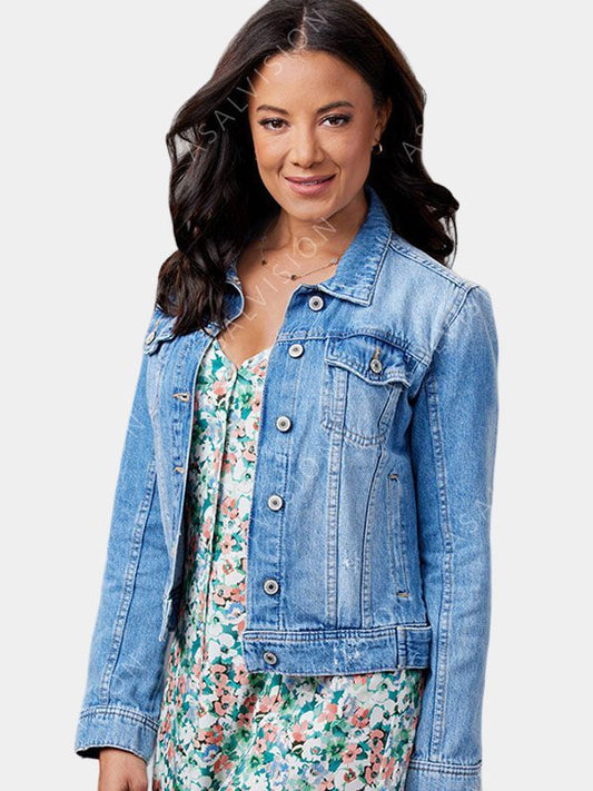 A Pinch Of Portugal 2023 Heather Hemmens Denim Jacket