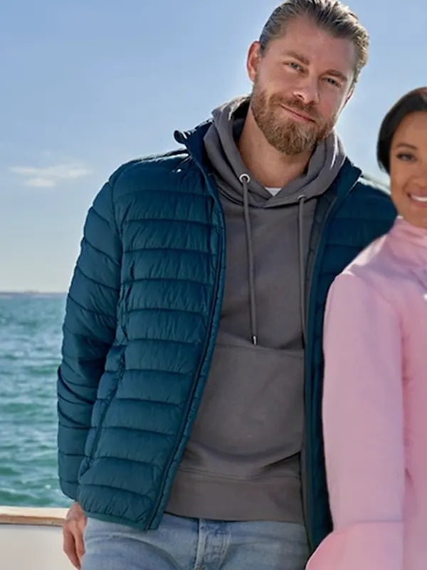 A Pinch of Portugal 2023 Blue Puffer Jacket