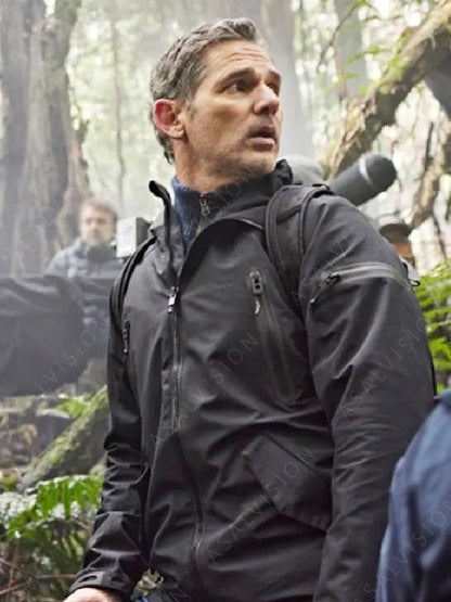 Aaron Falk Movie Force Of Nature The Dry 2 2024 Eric Bana Cotton Jacket
