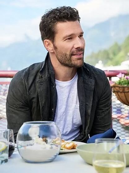 Aaron O’Connell Movie Junebug Alex Black Leather Jacket