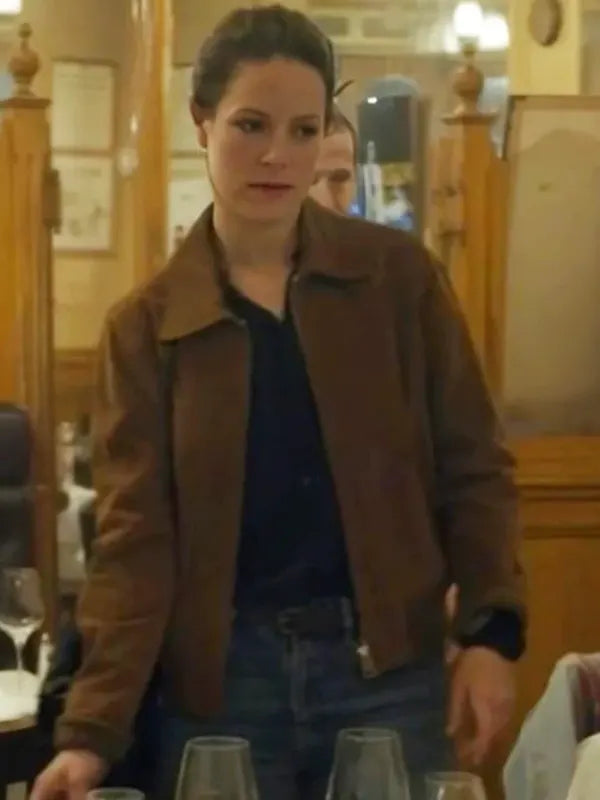 Ad Vitam Stéphane Caillard Brown Jacket