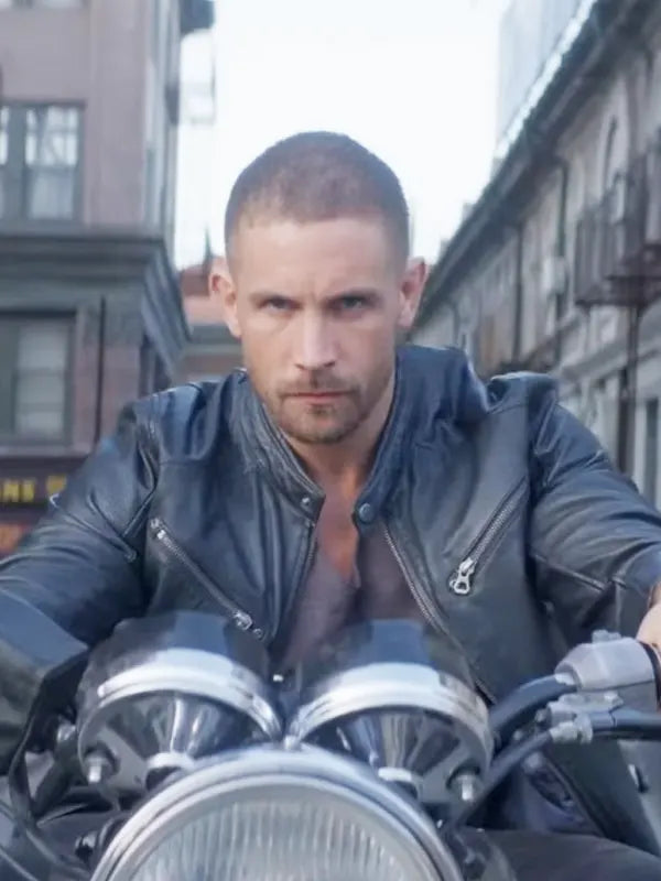 Adam Woodward Man With No Past 2025 Ryder Black Leather Jacket