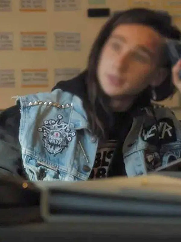 Adrian Greensmith Denim Blue Vest
