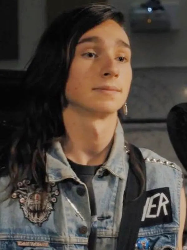 Adrian Greensmith Denim Blue Vest