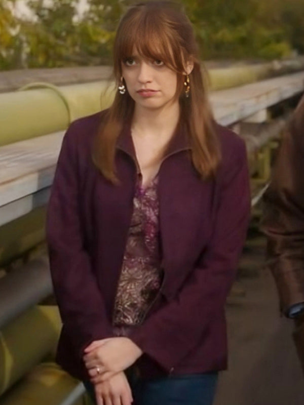 Aimee Lou Wood Toxic Town 2025 Cotton Jacket