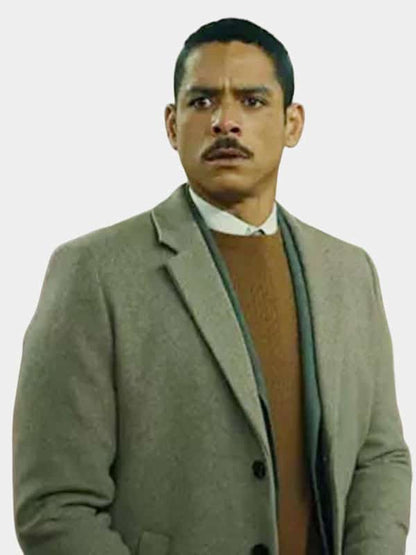 Alan Zaveri Russian Doll Grey Coat