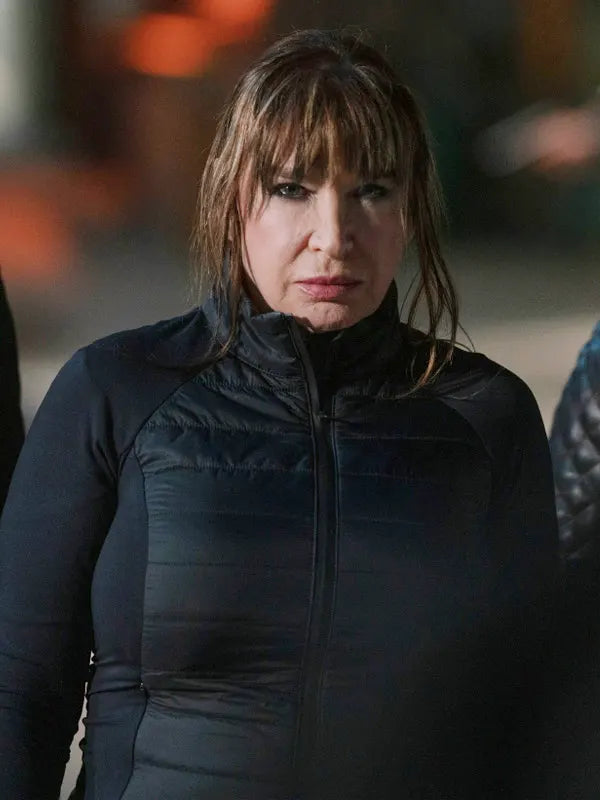 Alena Moore Lady Scorpions 2024 Cynthia Rothrock Black Quilted Jacket