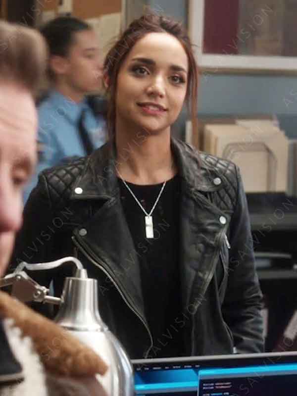 Alert Missing Persons Unit Black Leather Jacket