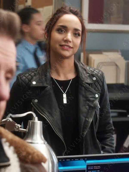 Alert Missing Persons Unit Black Leather Jacket