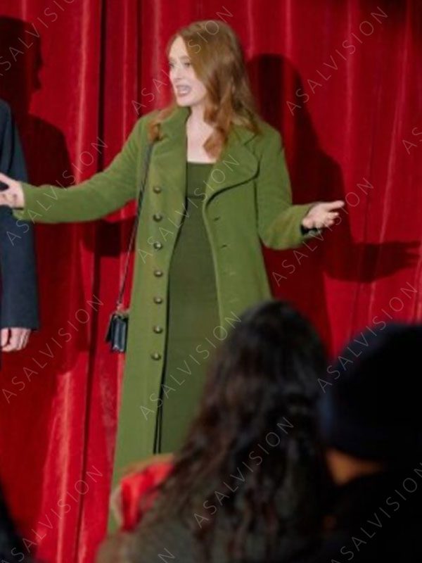Alex Paxton Beesley Green Trench Wool Coat