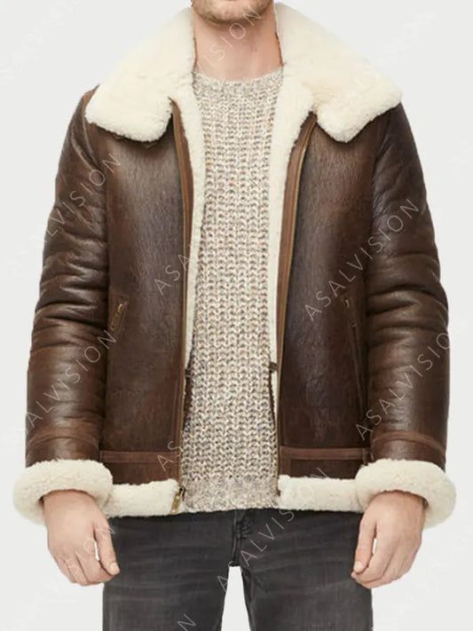 Alex Shearling Leather Jacket