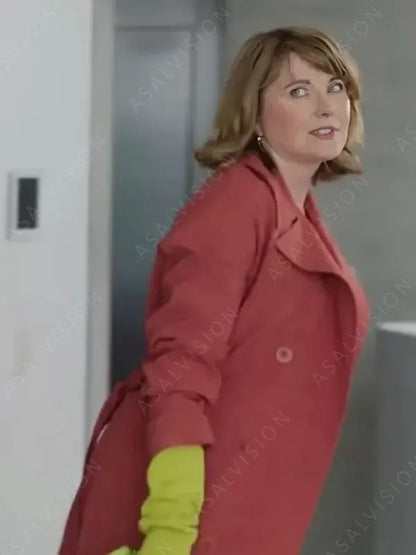 Alexa Crowe My Life is Murder Season 4 Pink Coat