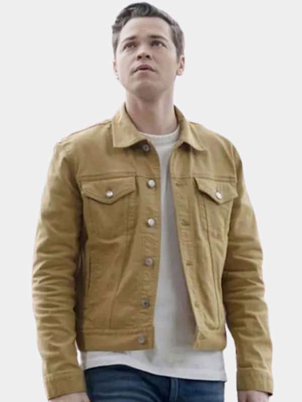 Alexander Calvert Supernatural Season 15 Mustard Jacket