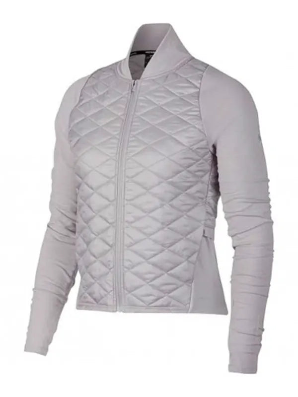 Alexandra Breckenridge Grey Quilted Jacket