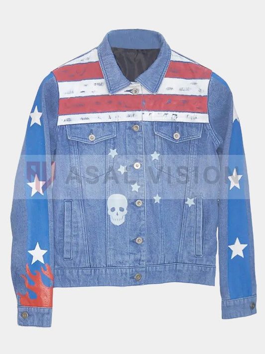 America Chavez Doctor Strange Denim Jacket