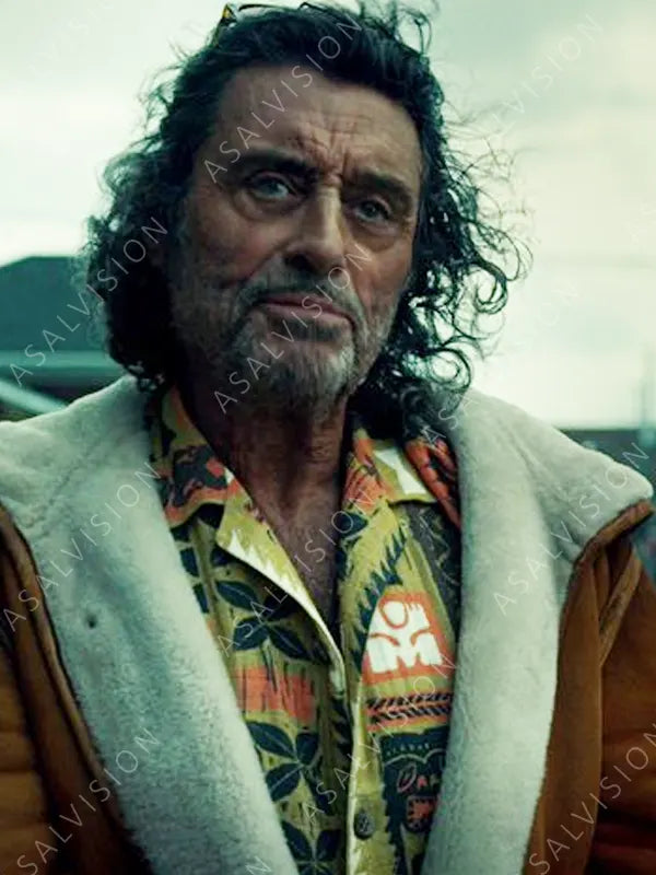 American Gods Season 3 Hooded Shearling Jacket