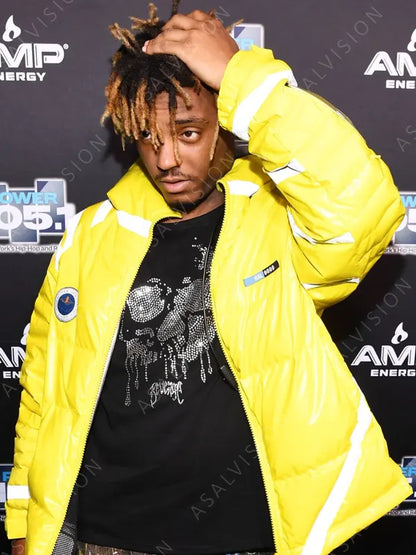 American Rapper Hooded Puffer Jacket