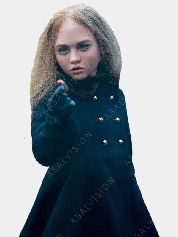 Amie Donald M3GAN 2022 Black Coat