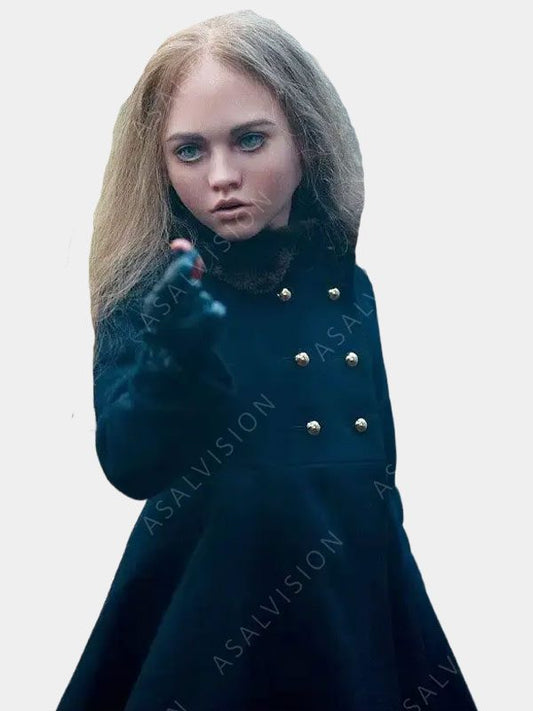 Amie Donald M3GAN 2022 Black Coat