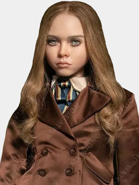 Amie Donald M3GAN 2023 Brown Coat