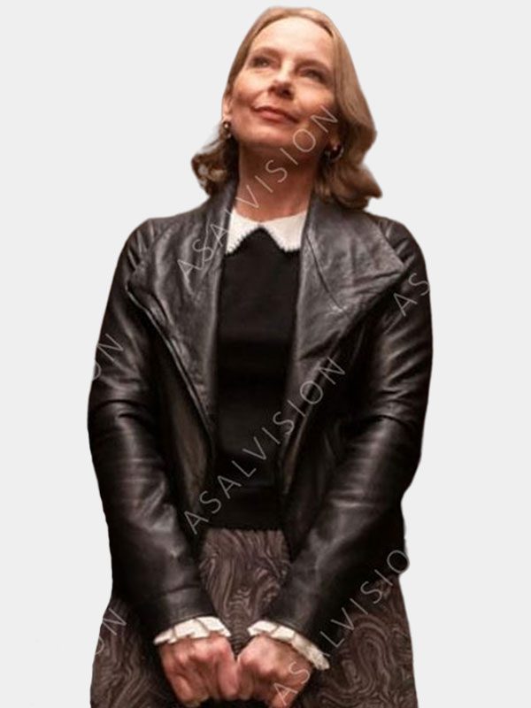 Amy Ryan Only Murders In The Building Leather Jacket