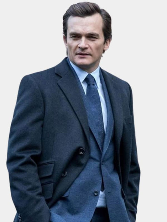 Anatomy of a Scandal Rupert Friend Coat