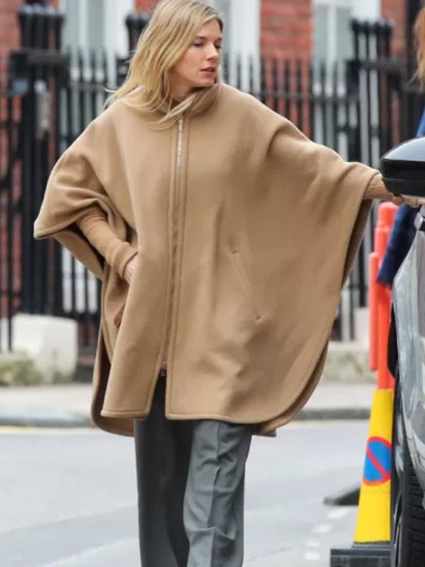 Anatomy of a Scandal Sienna Miller Poncho
