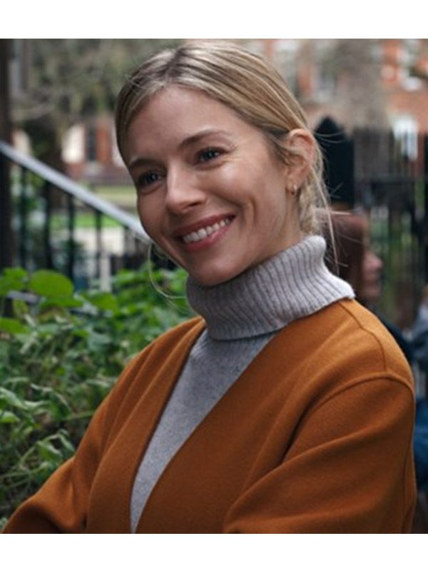 Anatomy of a Scandal Sophie Whitehouse Orange Coat