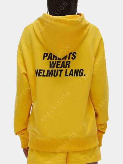 Andre Johnson Jr. TV Series Black-ish S08 Marcus Scribner Yellow Hoodie