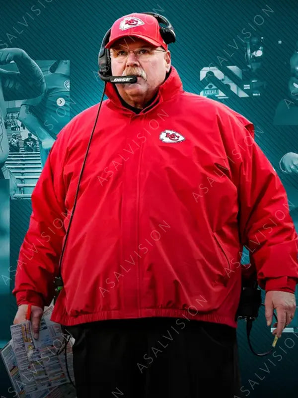 Andy Reid Red Jacket