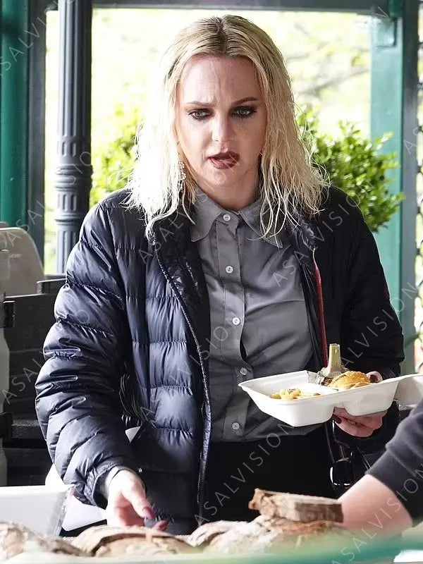 Anna Faris Movie My Spy The Eternal City 2024 Nancy Puffer Jacket