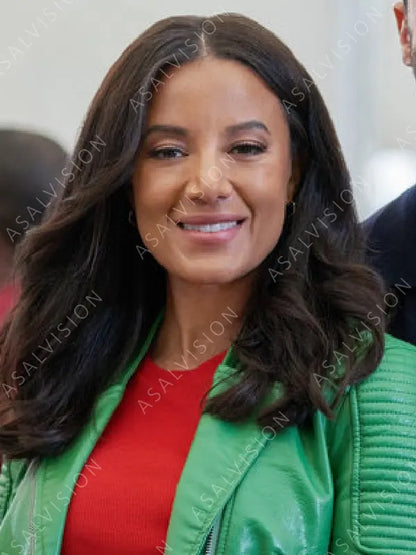 Anna Green Leather Jacket