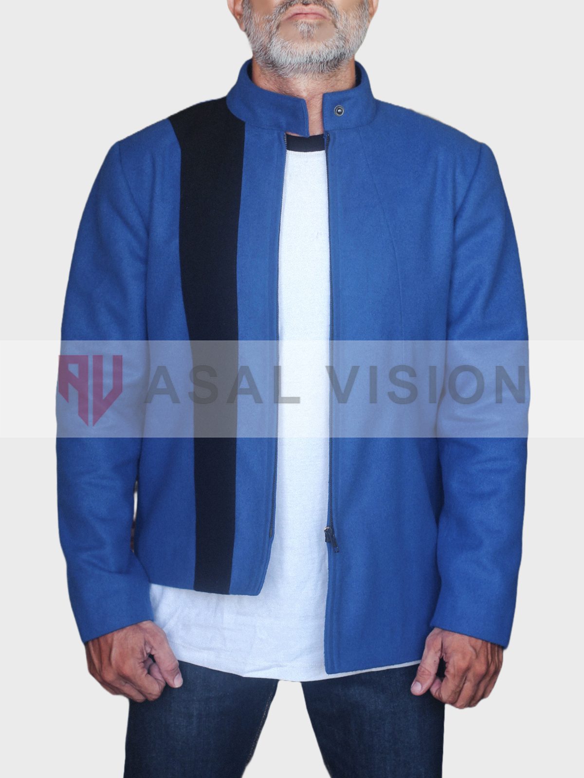 Anthony Rapp Blue Jacket